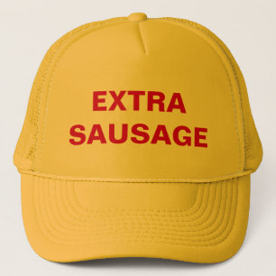 Casquette supplémentaire de camionneur de sauciss