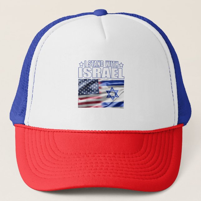 Casquette Support Israel I Stand with Israel  (Devant)