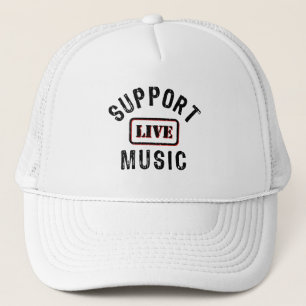 Casquette Support Musique Live, Musique Live Band, Concertgo