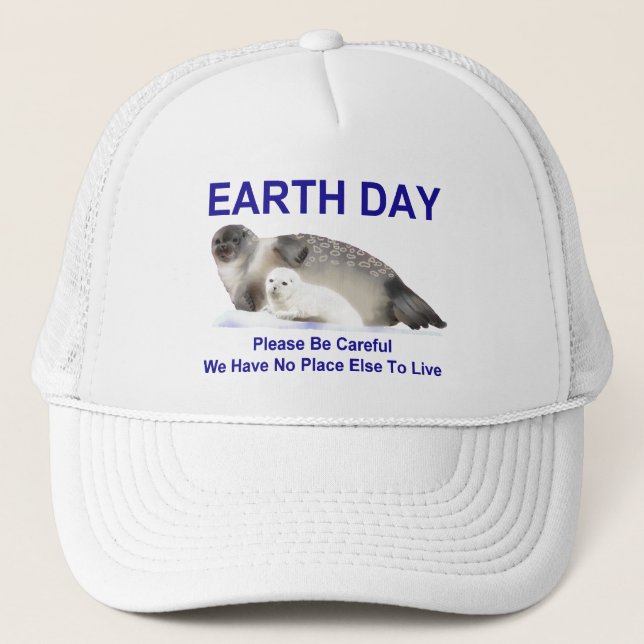 Casquette Sur la glace fine (Devant)