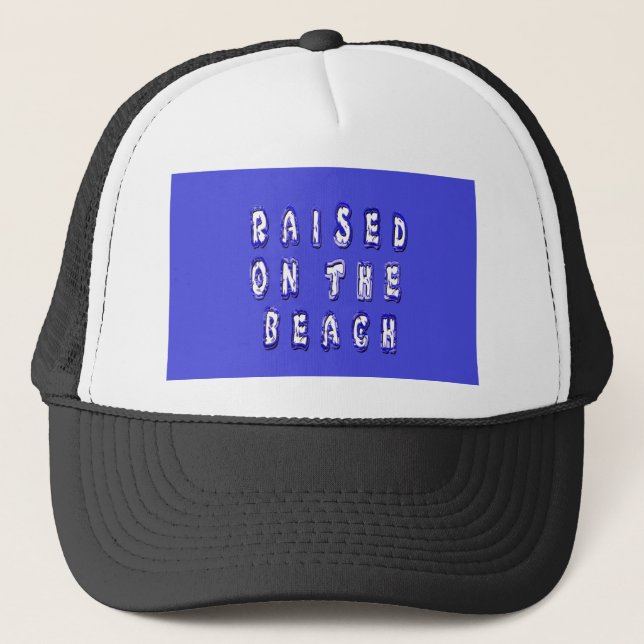 Casquette Sur la plage : Un design nautique (Devant)