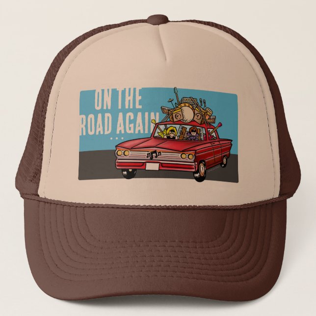 Casquette Sur la route encore Trucker Hat (Devant)