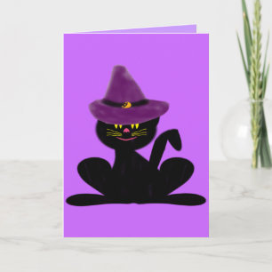 Casquette sur une carte de voeux d'anniversaire de