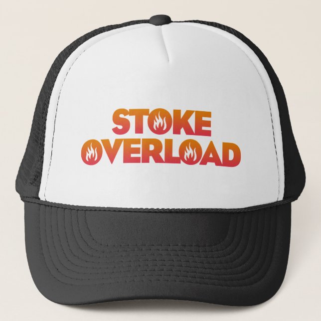 Casquette Surcharge d'enthousiasme (Devant)