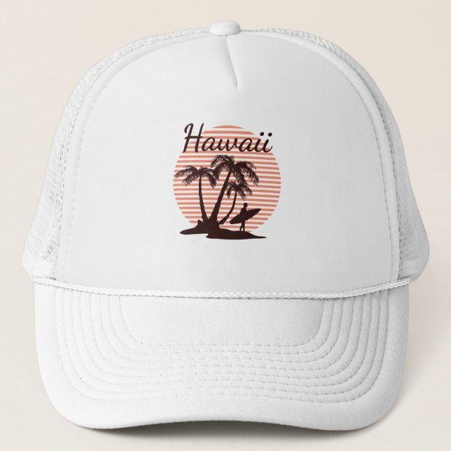 Casquette Surf d'Hawaï (Devant)