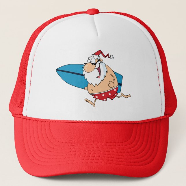 Casquette surf père Noël (Devant)