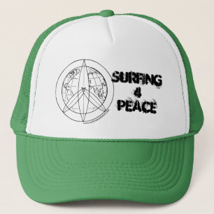 Casquette surfant de camionneur de la paix 4