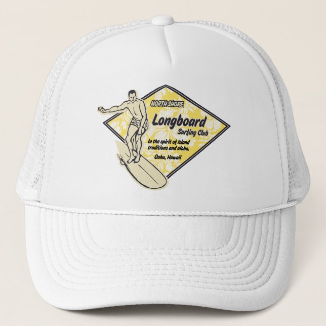 Casquette surfant de logo de diamant de club (Devant)