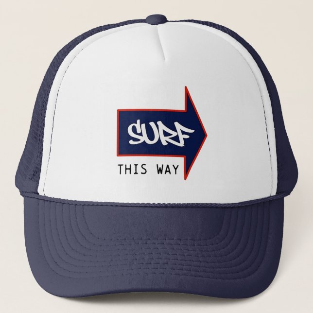 CASQUETTE SURFEZ DE CETTE FAÇON (Devant)