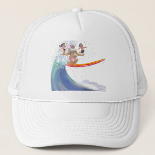 Casquette sUrFiN avec père Noël