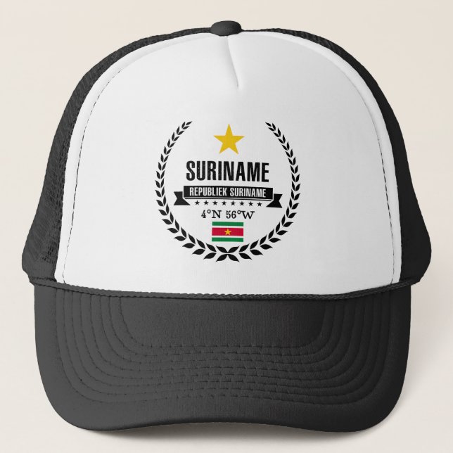 Casquette Suriname (Devant)