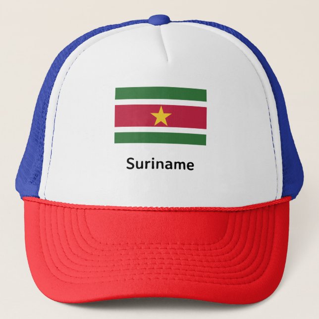Casquette Suriname Flag (Devant)