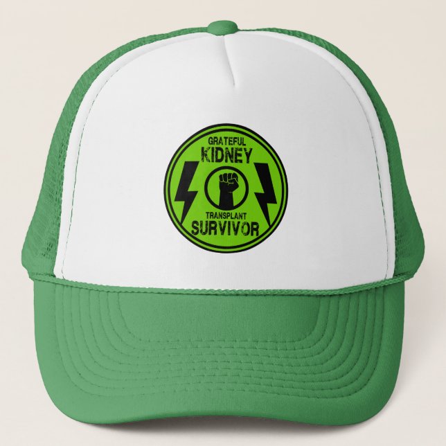 Casquette Survivant de la transplantation rénale (Devant)