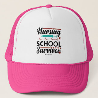 Casquette Survivant de l'école de soins infirmiers personnal