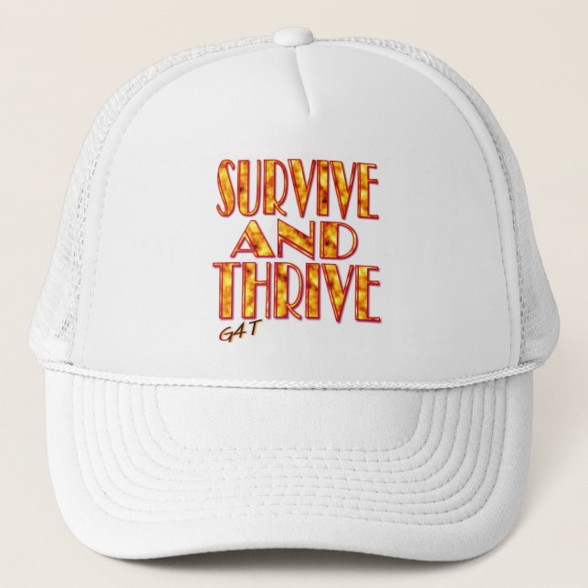 Casquette Survivez et prospérez (Devant)