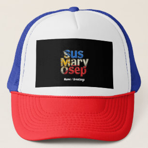 Casquette Sus Mary Osep Fierté philippine personnalisable