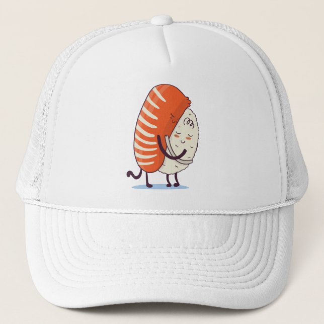 Casquette Sushi Hug Cute Kawaii Japonais (Devant)