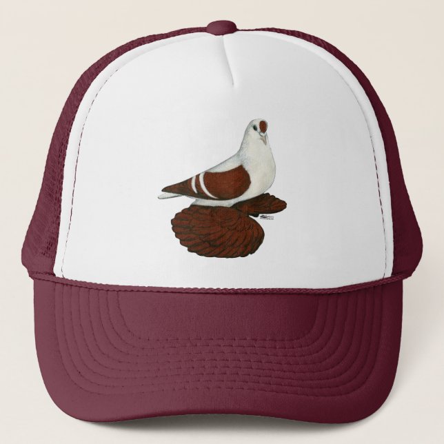 Casquette Swallow : Silésien Red White Bar (Devant)