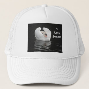 Casquette Swan Natation, I Love Swans