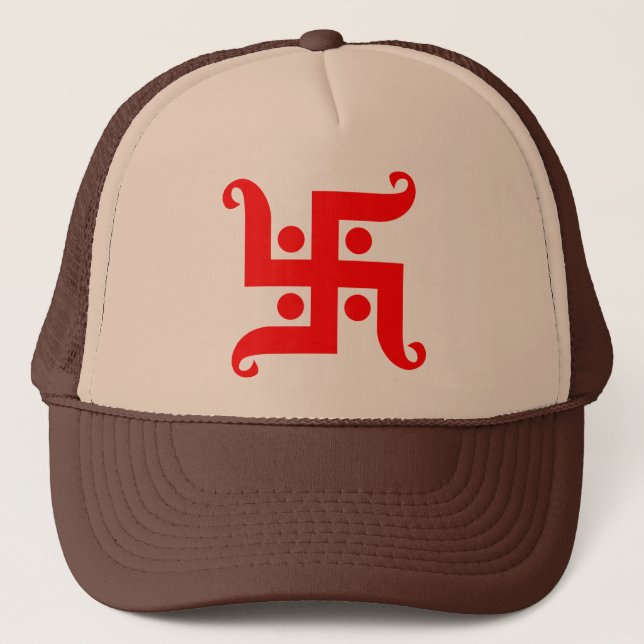 Casquette swastika (Devant)
