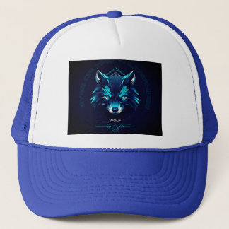 Casquette sweatshirt de conception de loup
