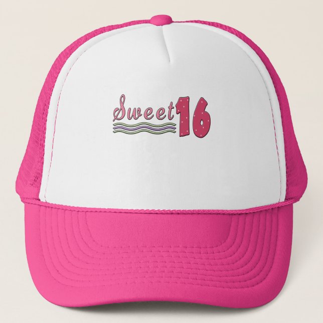 Casquette Sweet 16 (Devant)