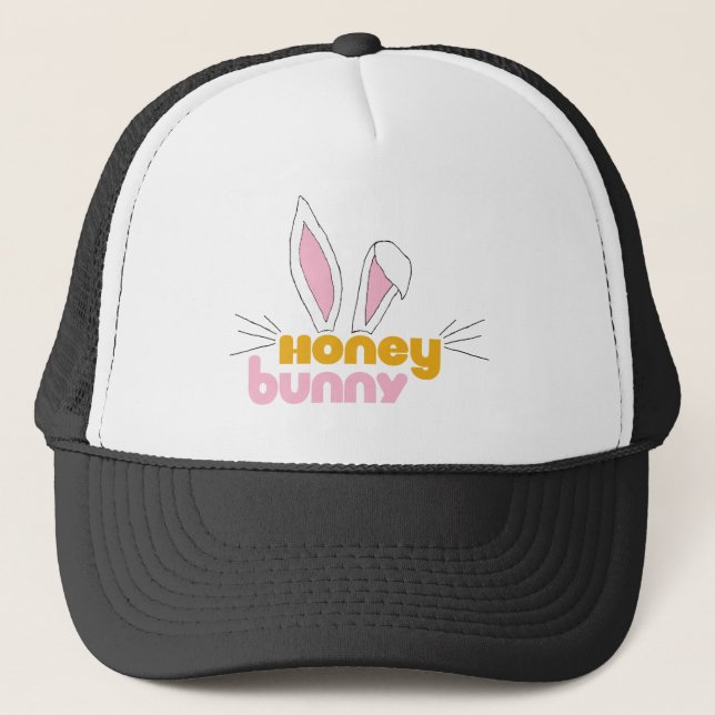 Casquette Sweet Happy Hunny Lapny Honey Art lapin (Devant)