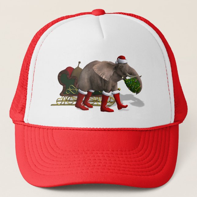 Casquette Sweet Santa Claus Elephant (Devant)
