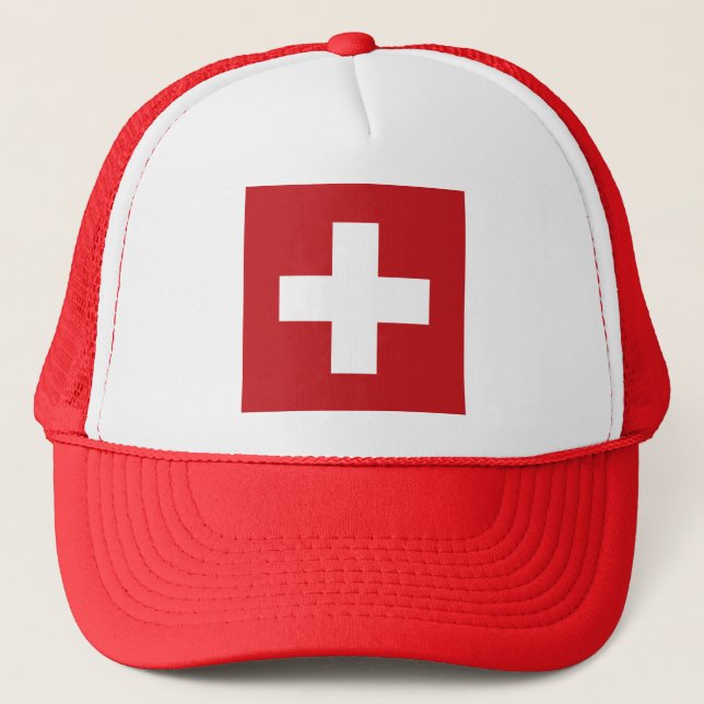 Casquette Switzerland Flag (Devant)