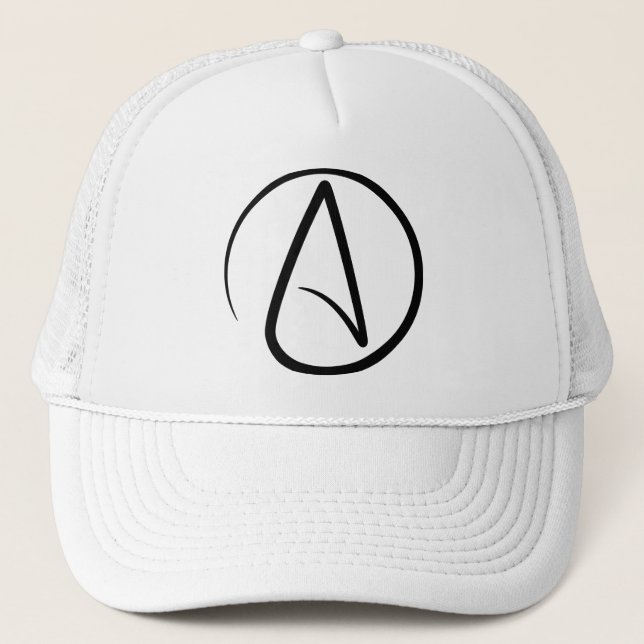 Casquette Symbole athéisme - Symbole athée (Devant)