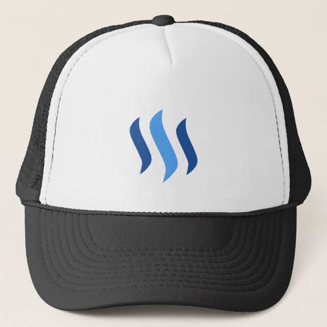 Casquette SYMBOLE cool Steem CryptoCurrency (Devant)