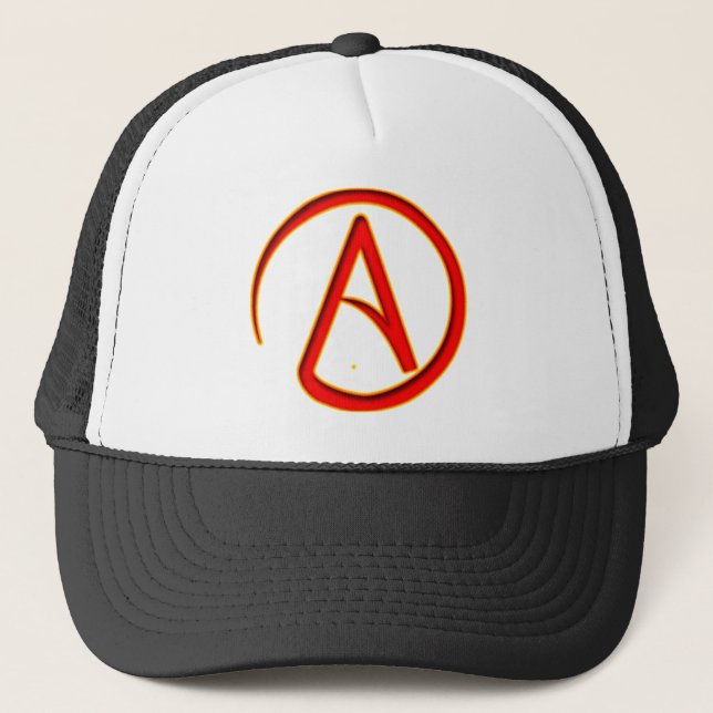 Casquette Symbole d'athéisme (Devant)