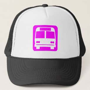 Casquette Symbole de bus - Magenta