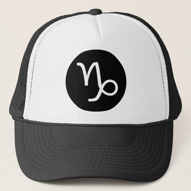 Casquette Symbole de Capricorne (Devant)