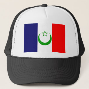 Casquette Symbole de colonie de la France de drapeau du