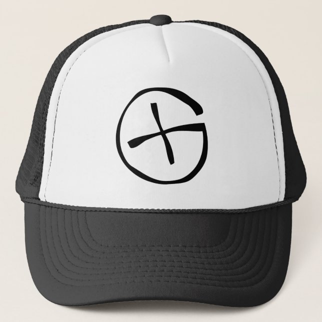 Casquette Symbole de Geocaching (Devant)
