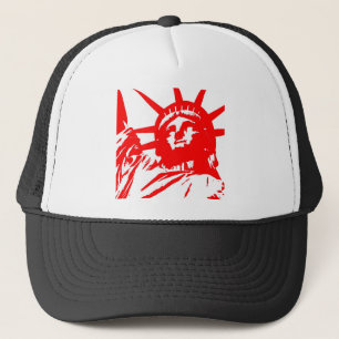 Casquette Symbole de la Statue de la Liberté Pop Art USA