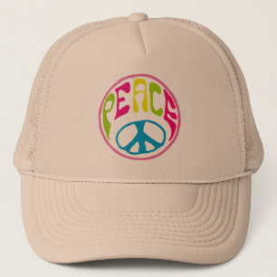 Casquette Symbole de paix hippie