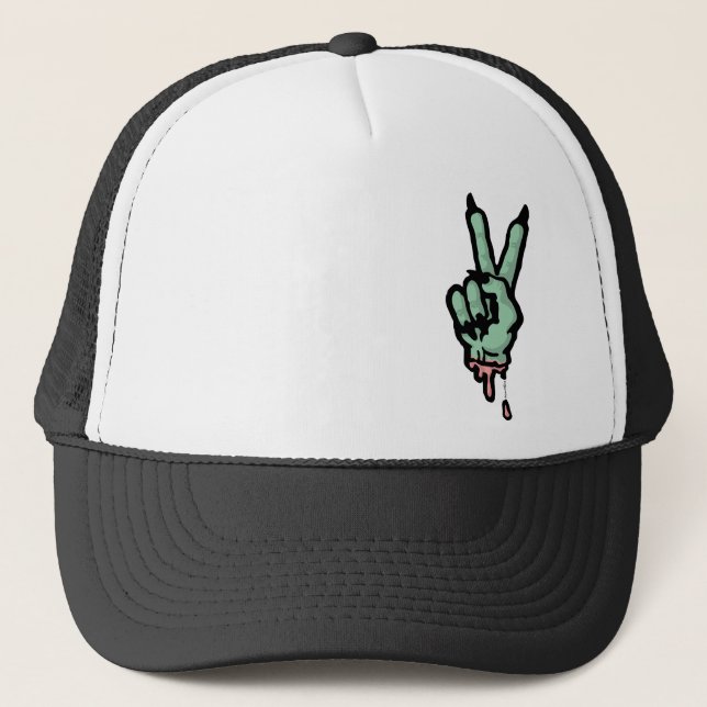 Casquette Symbole de paix Monster (Devant)