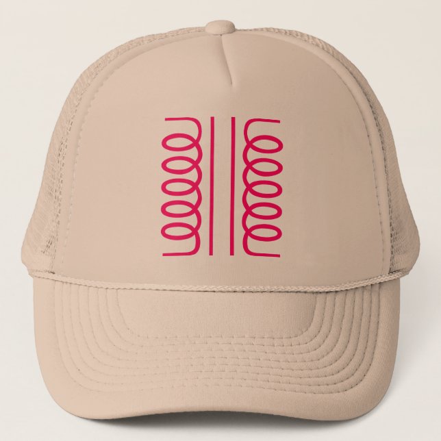 Casquette Symbole de transformateur électrique (Devant)