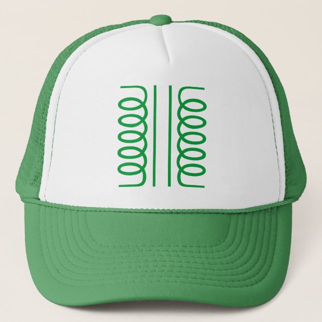 Casquette Symbole de transformateur électrique (Devant)
