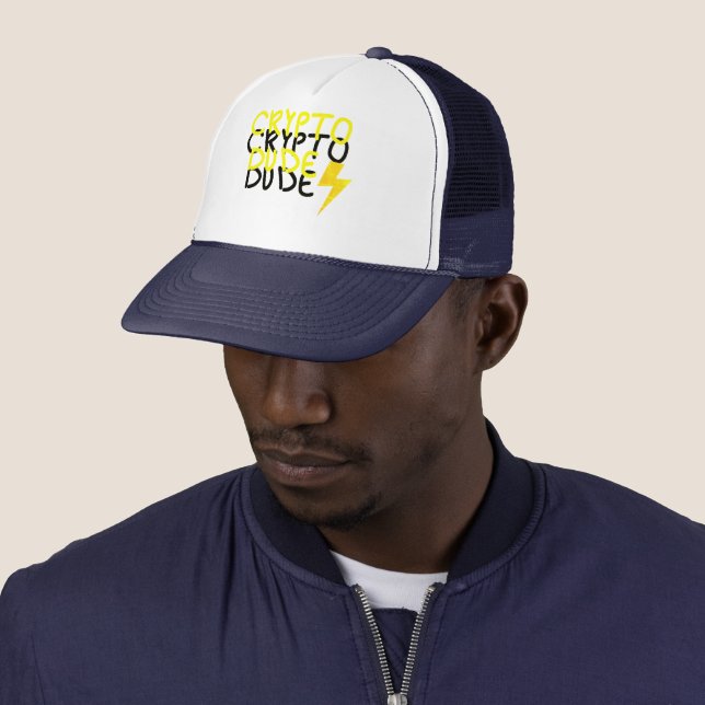Casquette SYMBOLE D'ÉNERGIE Funky Crypto Dude (En situation)