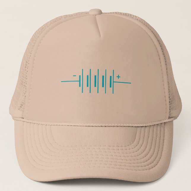 Casquette Symbole des batteries (Devant)