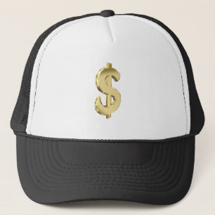 Casquette Symbole dollar d'or