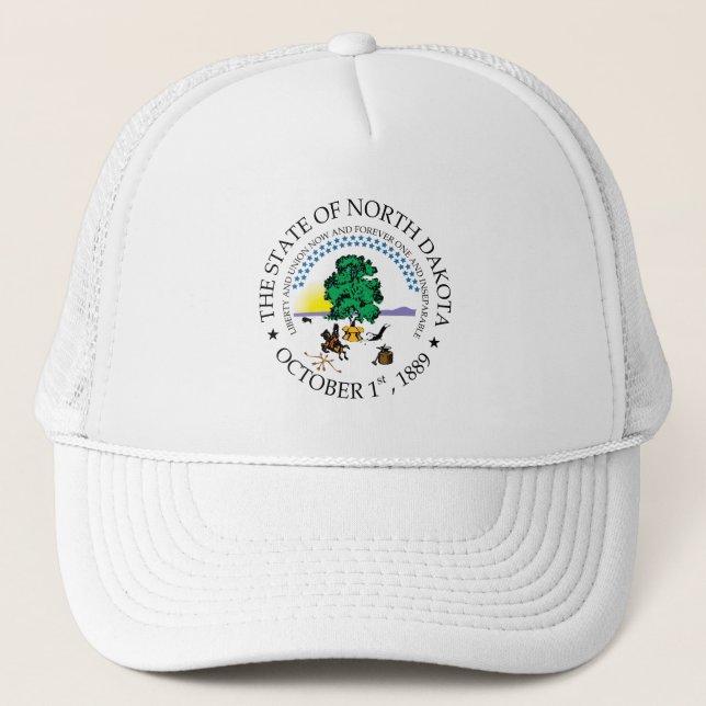 Casquette Symbole du Dakota du Nord (Devant)