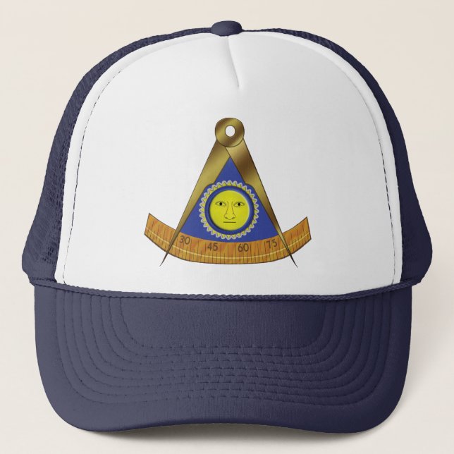 CASQUETTE SYMBOLE DU MAÎTRE PASSÉ (Devant)