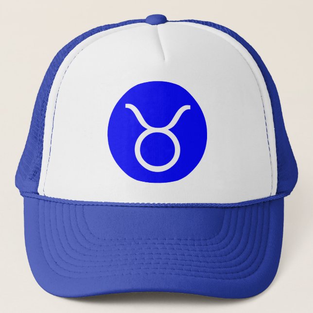 Casquette Symbole du Taurus - Customisé (Devant)