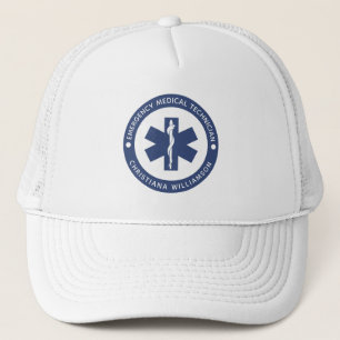 Casquette Symbole EMT personnalisé Technicien Médicale d'urg