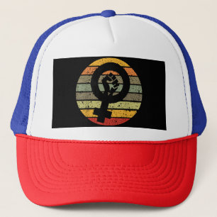 Casquette Symbole féministe Design Retro Vintage, les années
