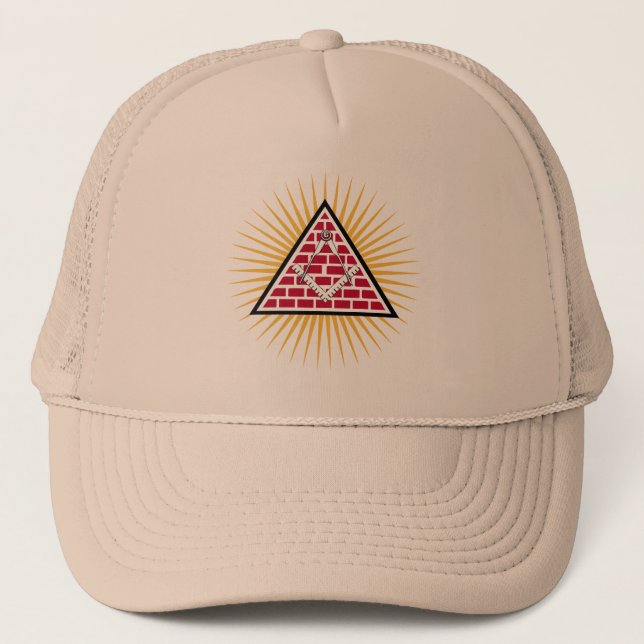 Casquette Symbole franc-maçonnerie (Devant)